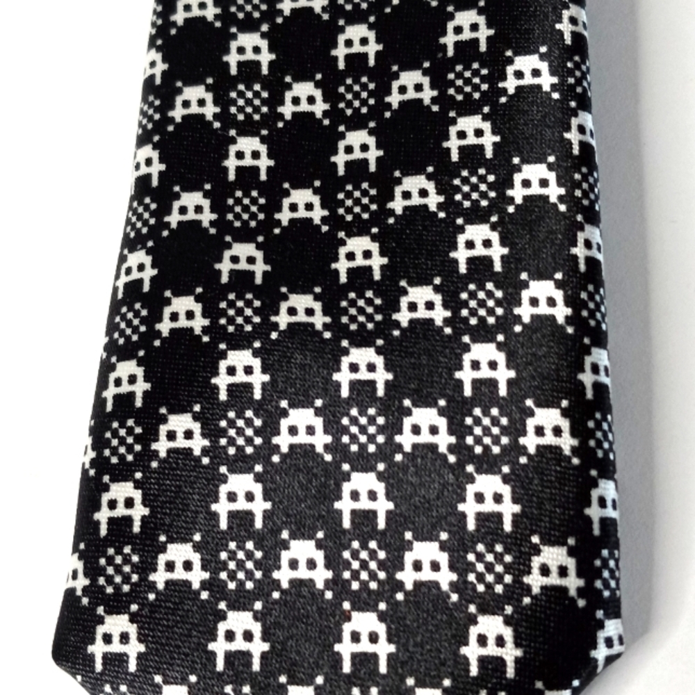 Atari Space Invader Tie Designed By Blacktiegeek … - image 3